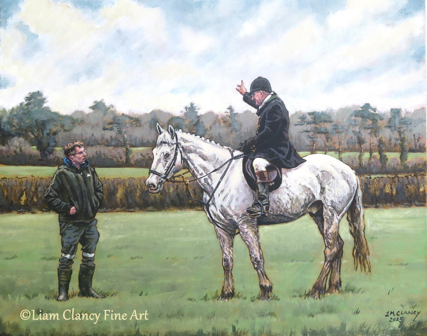 Farmer and MFH, County Limerick